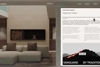 design engaging 3d animated interactive webflow website with gsap, threejs webgl