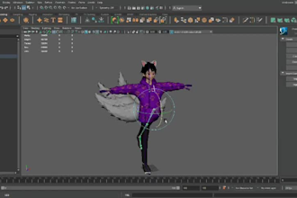 model custom vrchat avatar anime furry for pc and quest