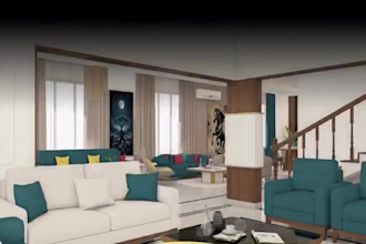create  3d interior and exterior rendering in 3ds max