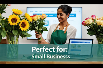 build a modern website for small business or institute