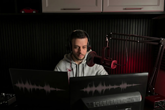 record a deep professional brazilian portuguese voice over