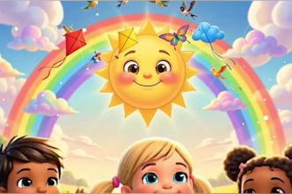 create ai animated kids songs, nursery rhymes and educational videos