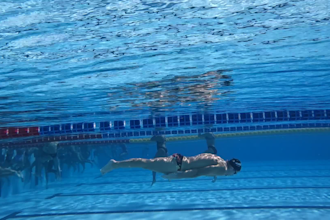 create a training program based on sports science and elite swimming