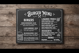 design TV screen ,digital ,print ready food menu