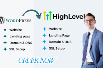migrate wordpress website to gohighlevel hosting