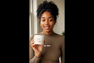 do ai luxury skincare video ads, beauty product ads, skincare commercial video