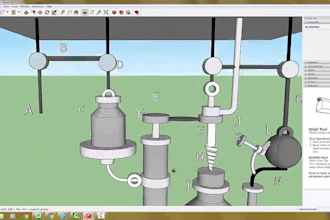 high 3d sketchup modeling