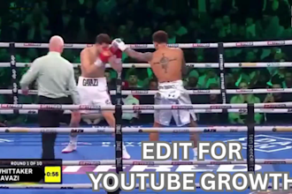 edit monetizable sports video, football, wwe, ufc video for youtube