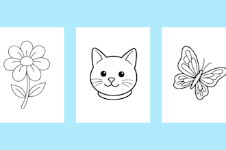 create custom coloring pages for kids and adults
