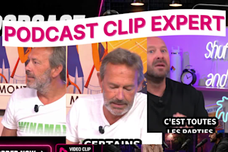 do podcast clips, videos clipper, clipper, cutter, viral video clip expert