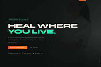 build a custom website that is mobile optimized