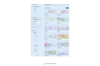 habit tracker, goal planner, student and task planner