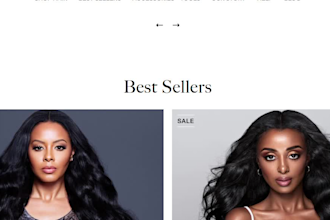 hair extension website hair extension shopify store wix hair extension website