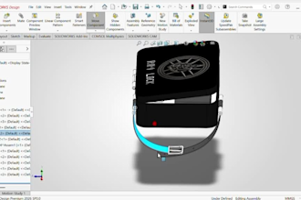 do expert solidworks 3d cad, 2d drawings ,rendering and cad design