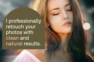 professionally retouch and enhance your photos