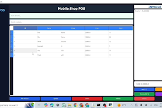 develop custom pos system with billing inventory and barcode