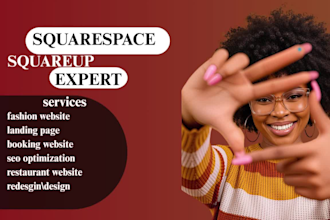 design fix build squarespace ecommerce website product store website online shop
