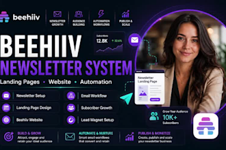 build beehiiv landing page beehiiv newsletter  beehiiv website beehiiv workflow
