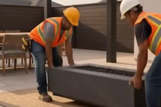 create ai transformation videos for landscaping
