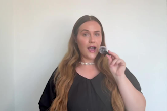 create an engaging british female ugc video for your brand