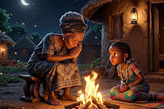 folktales video 3d animation ai storytelling ai african folktale for youtube