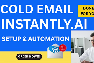setup instantly ai and manage instantly cold campaigns