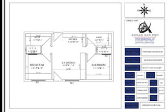 make 2d architecture drawing redraw in autocad