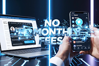 add a custom two way telegram live chat to your website no monthly fees