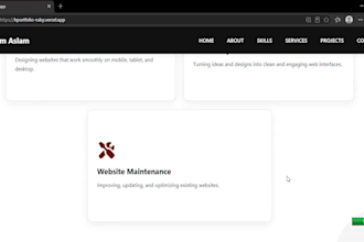 build a responsive modern website
