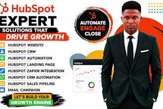 setup hubspot crm automation hubspot landing page hubspot website