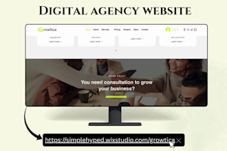 redesign your wix webseite wix studio or wix ecommerce site to develop business