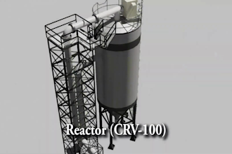 create 3d industrial piping process animation and  pipeline plant visualization