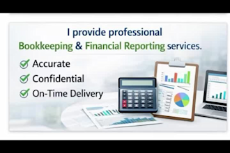 handle your accounting, bookkeeping and financial reports