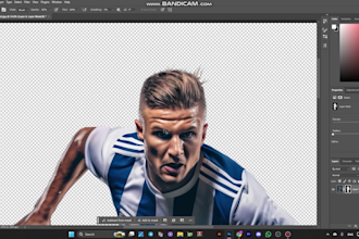 remove the background and replace it with color adjustments