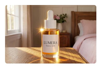 cinematic 4k ai skincare video ads, beauty product commercial, cosmetics ai ugc