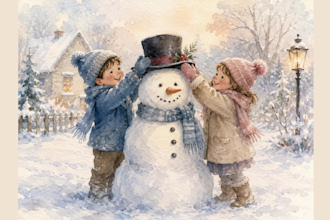 create a personalized illustrated storybook from your photos and memories