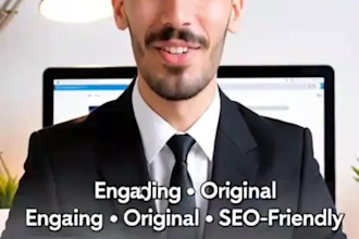 write long form SEO articles for your website or blog