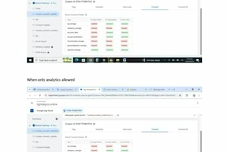 setup google consent mode v2, cookie banner and gdpr compliance