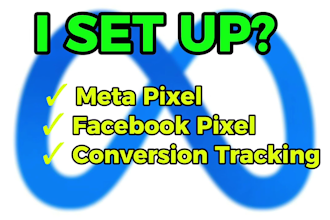 setup meta pixel, facebook pixel, conversion tracking for shopify store