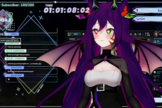 design and rig live2d vtuber model vtuber rigging character design live2d model