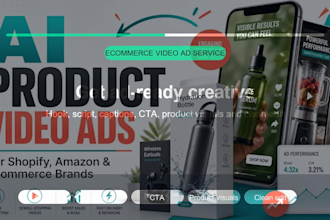 create product video ad scripts for ecommerce