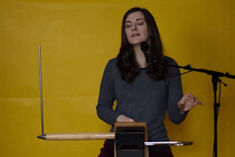 record professional theremin melodies and ethereal vocal
