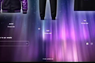 streetwear website y2k website clothing website for your clothing brand