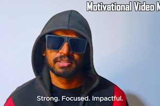 create a powerful urban style spokesperson video