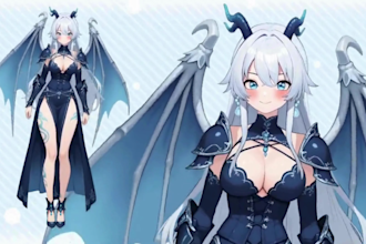 draw and rig live 2d vtuber model nsfw anime vtuber model rigging for streaming