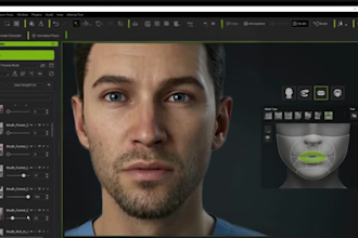 3d vtuber avatar vriod 3d model face tracking vrm fbx export files for streaming