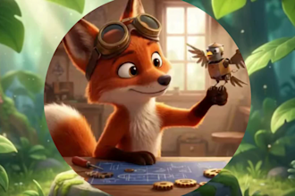 3d disney pixar animation video 3d ai cartoon pixar style storytelling animation