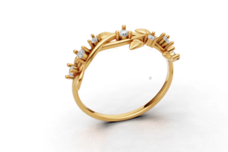 design any type of jewellery and render it with professional