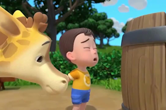 create ai 3d nursery rhymes and kids learning videos in cocomelon style