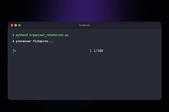 create a python script or bot to automate any task